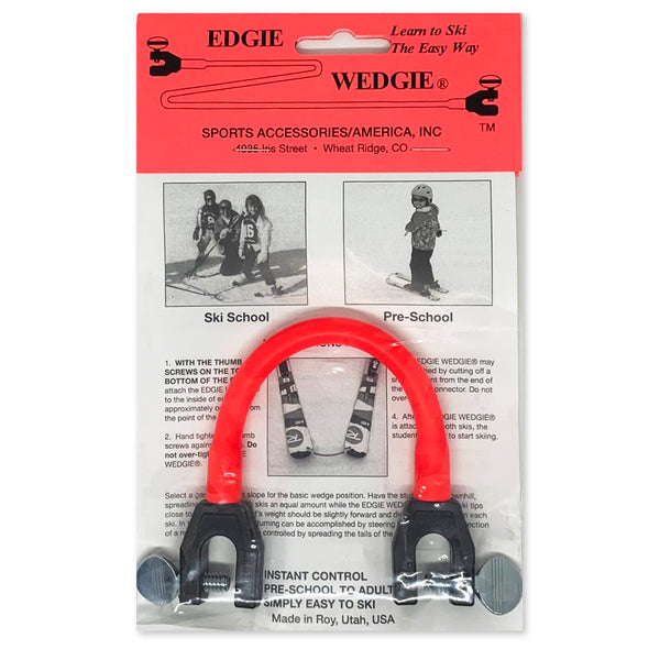Edgie Wedgie Ski Tip Connector Orange