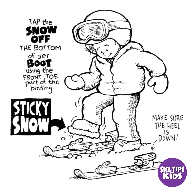 Scrape Off Sticky Snow