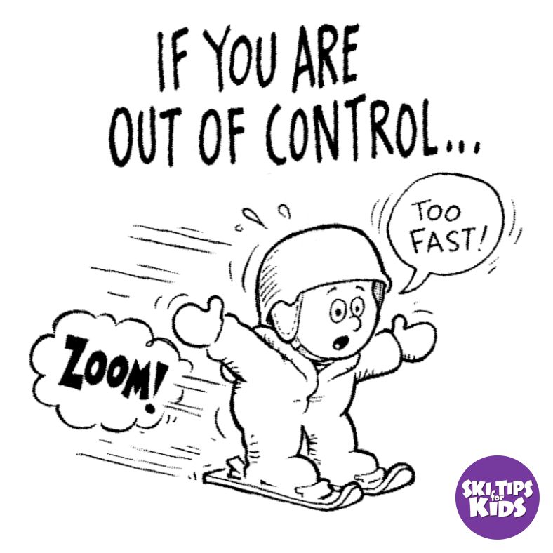 Sit to Stop! Easy Peasy

Snowplow? Just Sit Down!

The Sit-Down Save for Kids