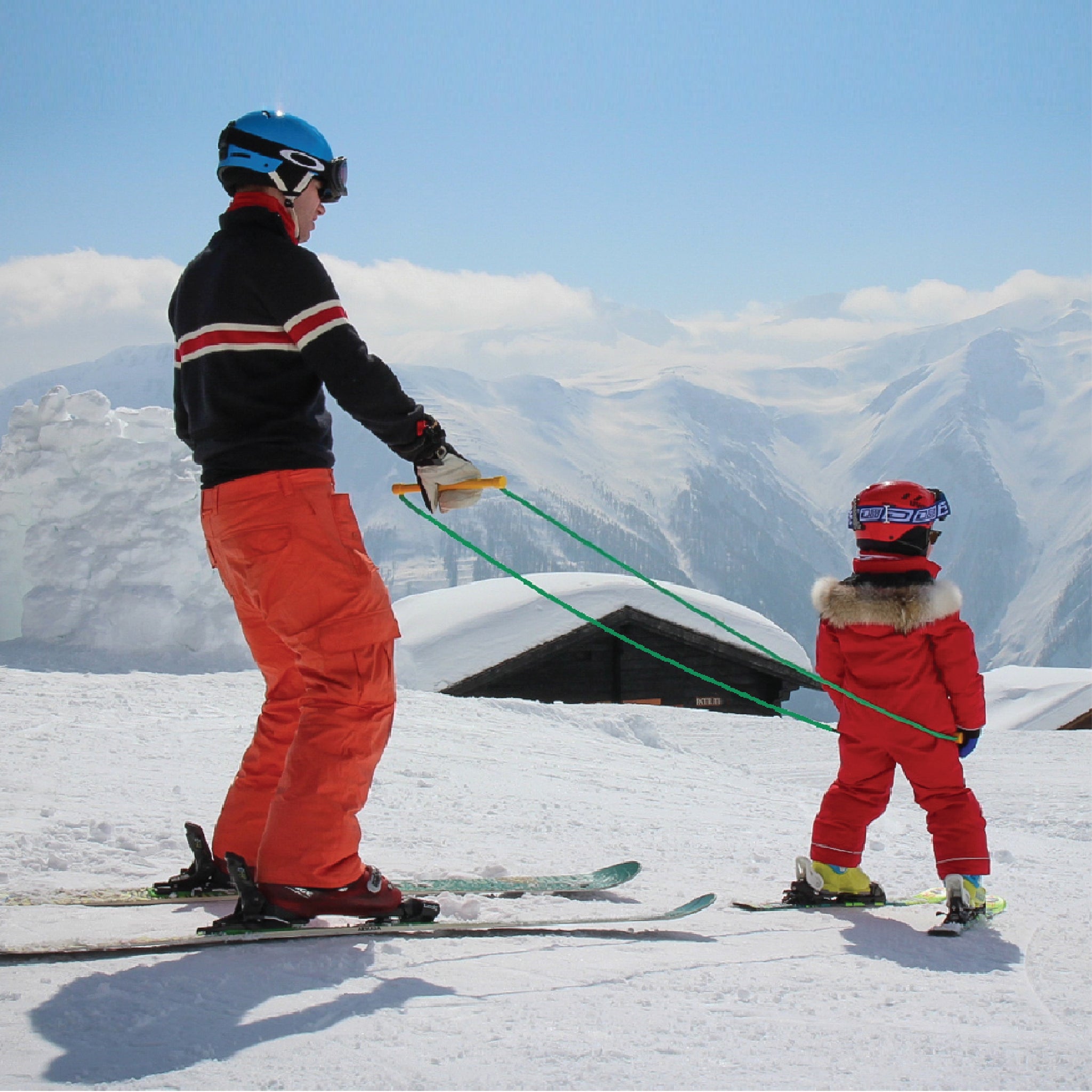Slope Ropes | The very best tool to teach kids to ski.