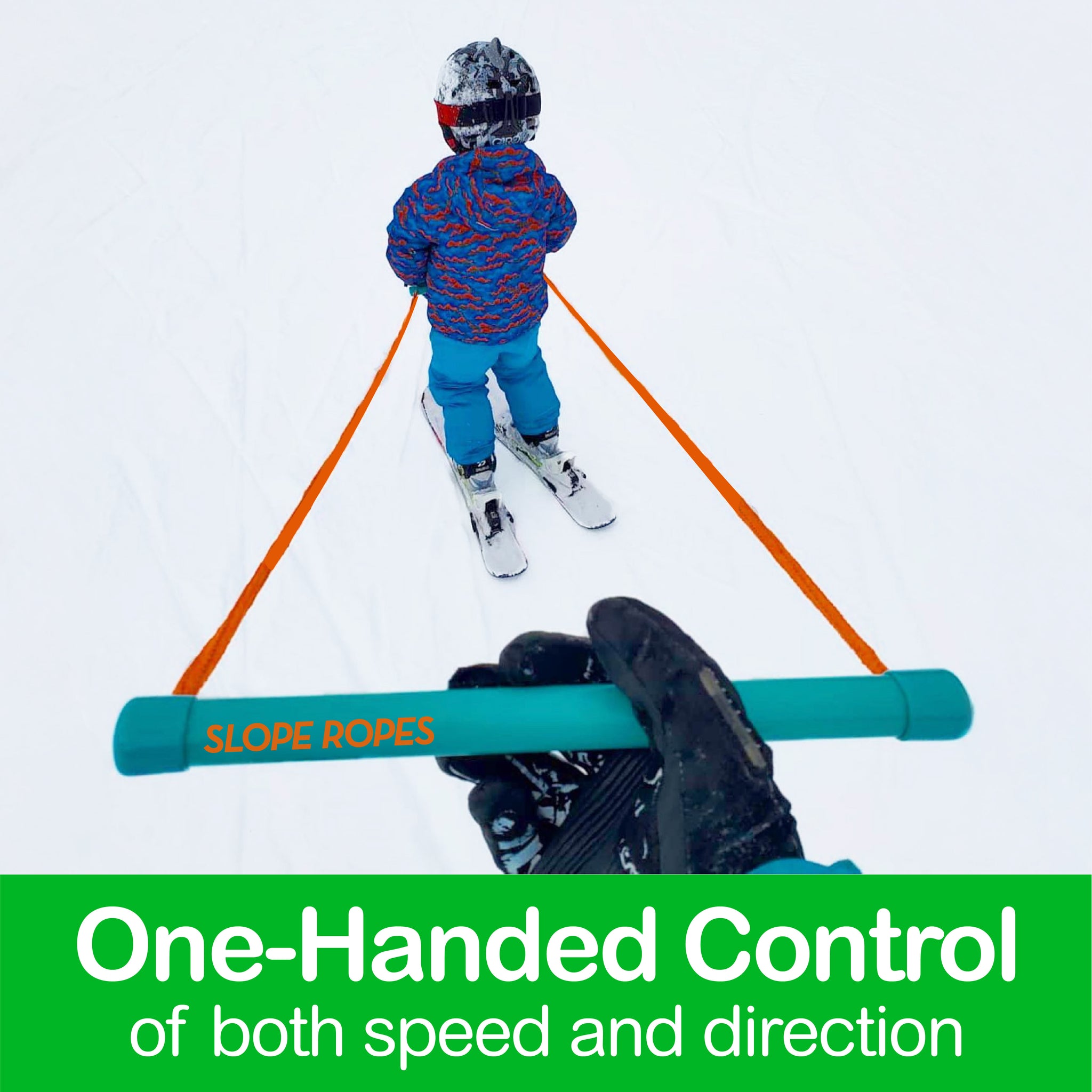 Slope Ropes | The very best tool to teach kids to ski.