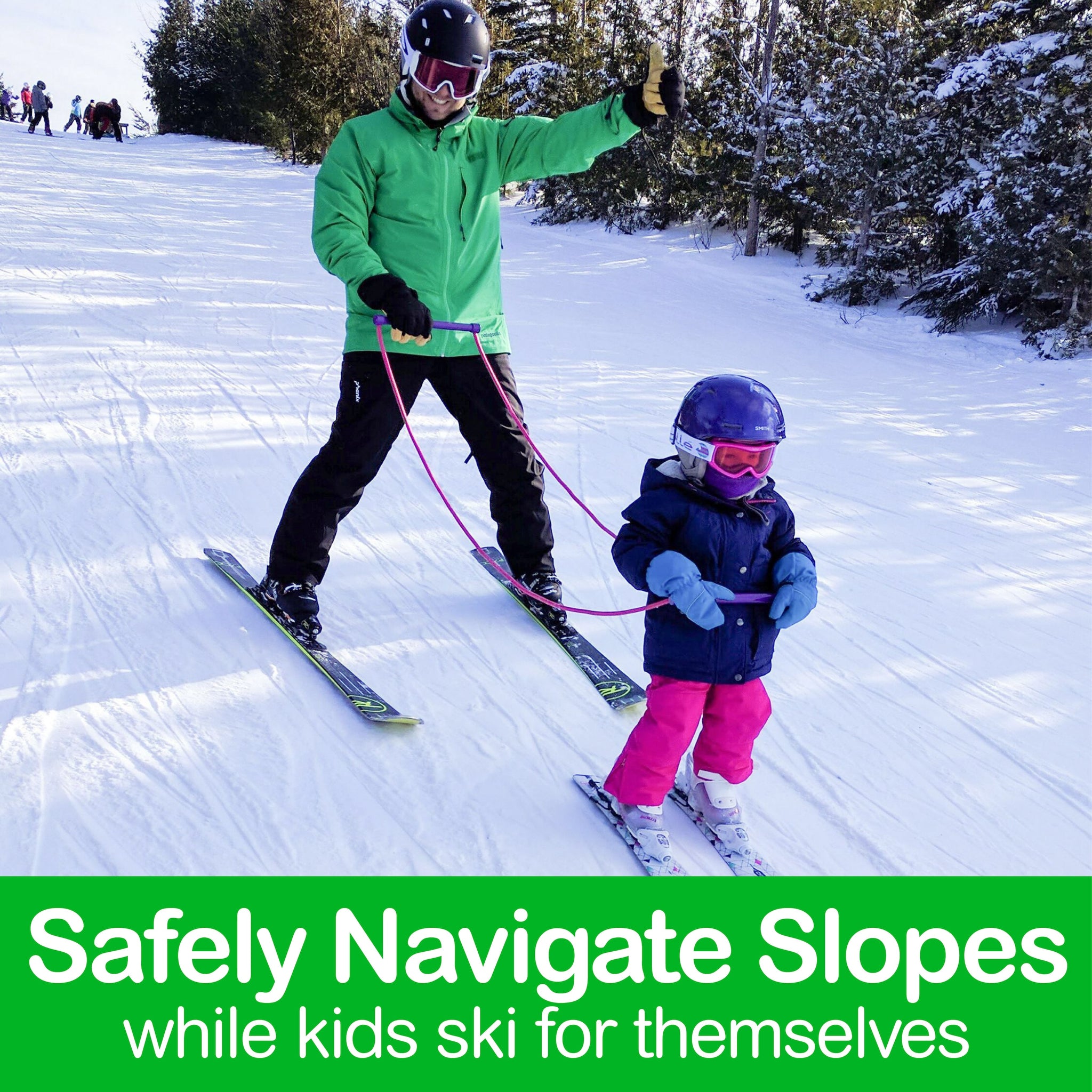 Slope Ropes | The very best tool to teach kids to ski.