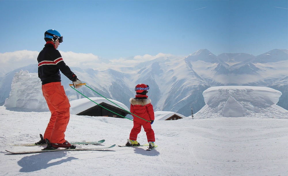 Slope Ropes | The very best tool to teach kids to ski.