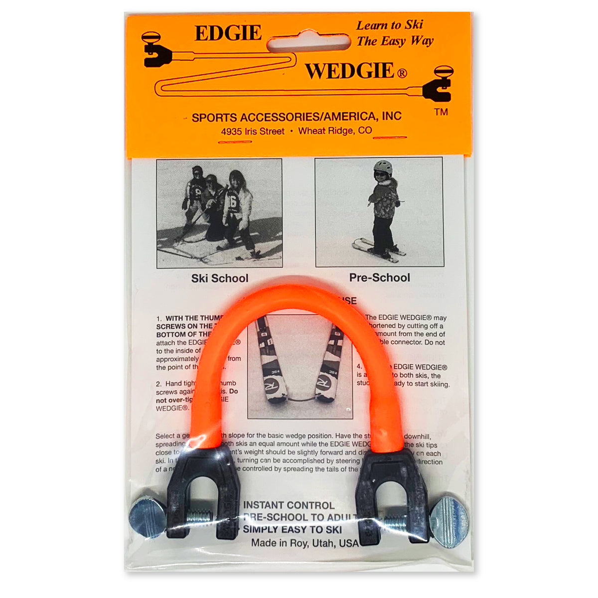 Edgie Wedgie® Ski Tip Connector